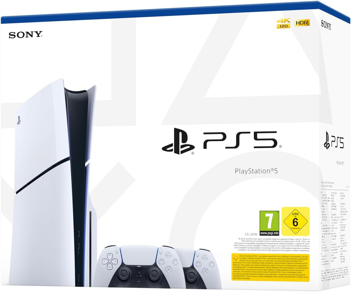 Sony Playstation 5 Ps5 Slim Disco + 2 Pad Edition D-Chassis Console