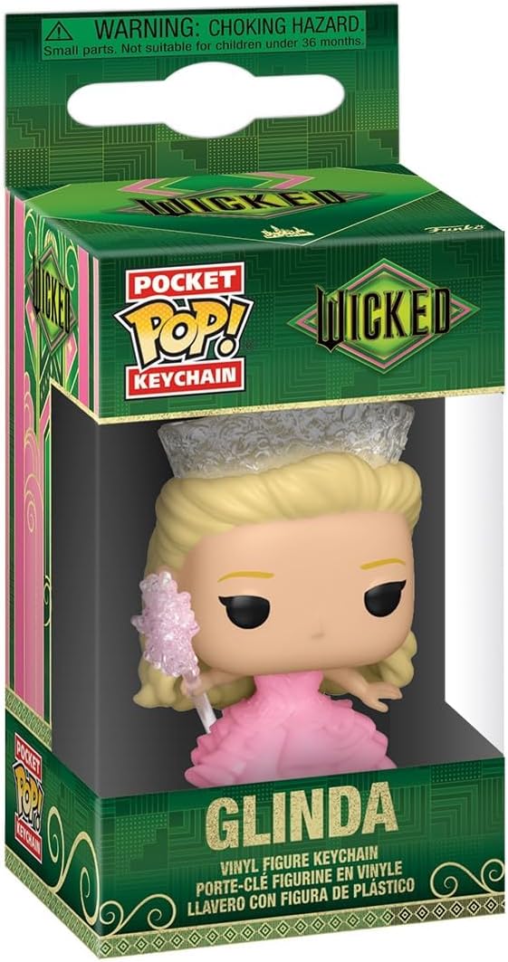 Funko Pop ! Pocket Keychain Wicked (Glinda) Key Portachiavi (Preorder)