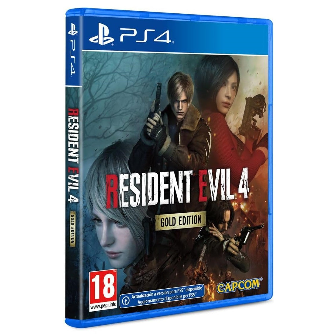 Resident Evil 4 Remake Gold Edition PS4 PlayStation 4 Game Italian Video Game