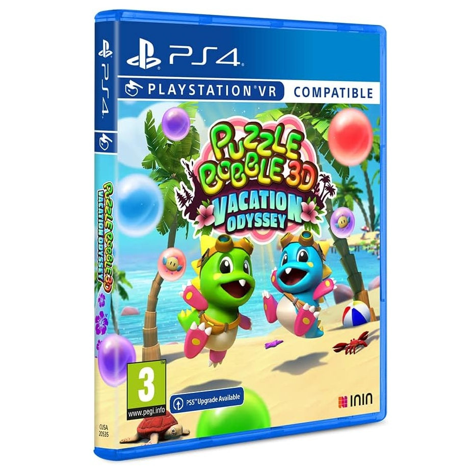 Puzzle Bobble 3D: Vacation Odyssey Ps4 Gioco Palline Nuovo Playstation 4 Ita