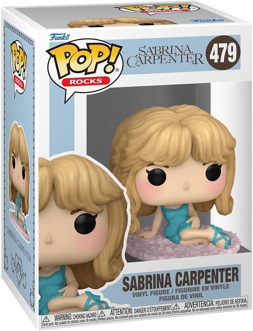 Funko Pop ! Rocks Sabrina Carpenter - (Night Gown) - (479) Figure Vynil 9cm