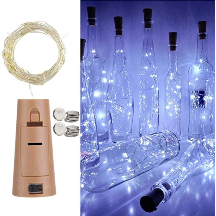 LED glass bottle lights battery operated LED bottle lights