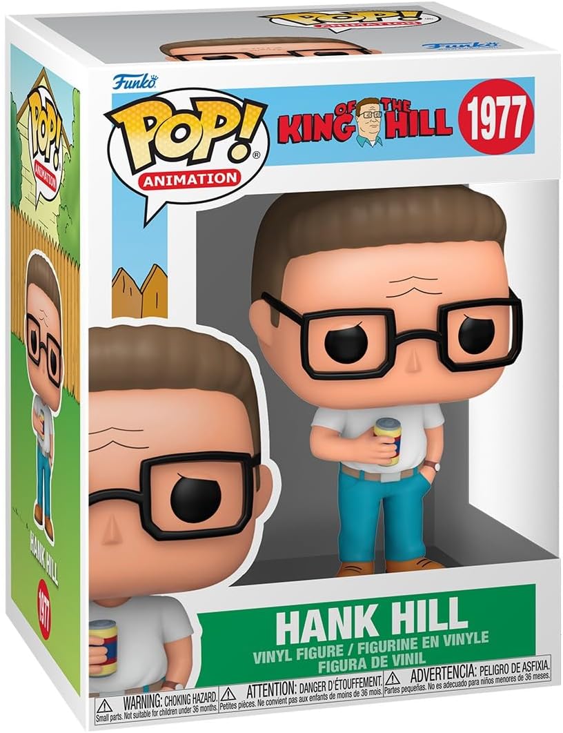 Funko Pop ! Animation - King Of The Hill (1977) Hank Hill Vinyl Figure 9cm