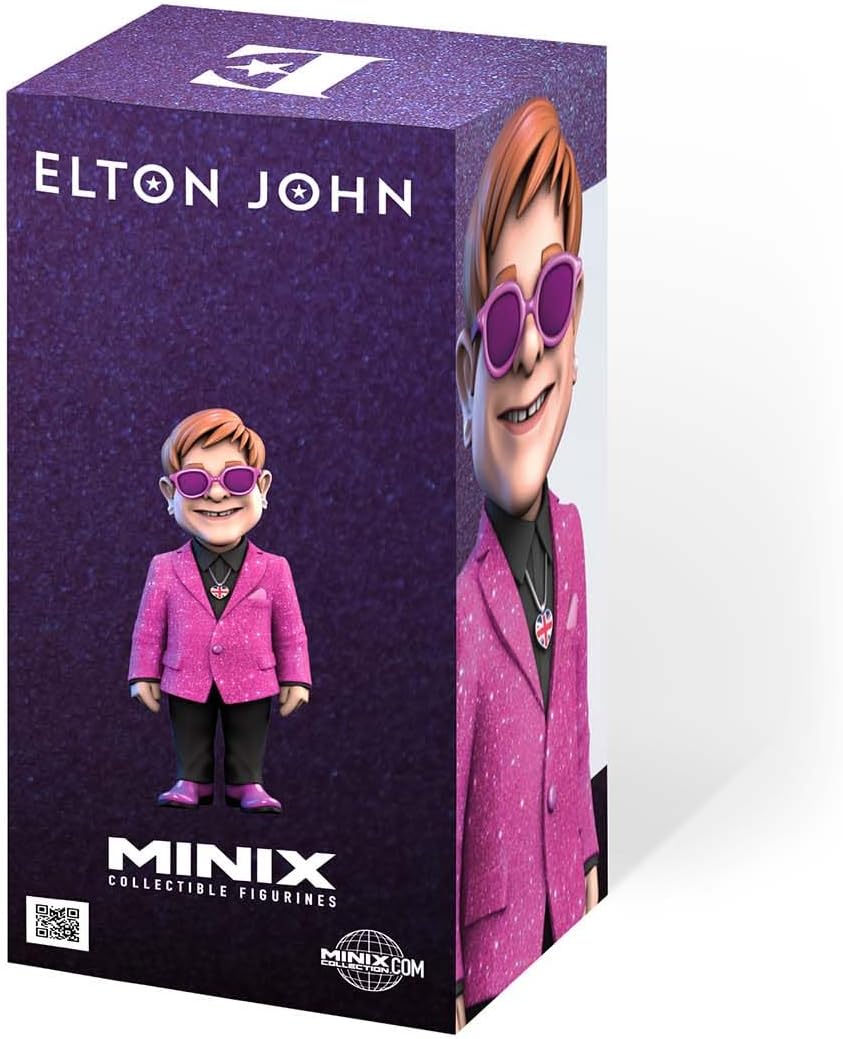 Minix - Elton John (Music 110) - Vinyl Figure 12Cm Statuetta Collezione Nuova