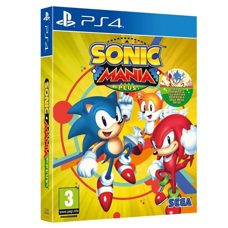 Sonic Mania Plus Ps4 Playstation 4 Game Italian Video Game New Sealed