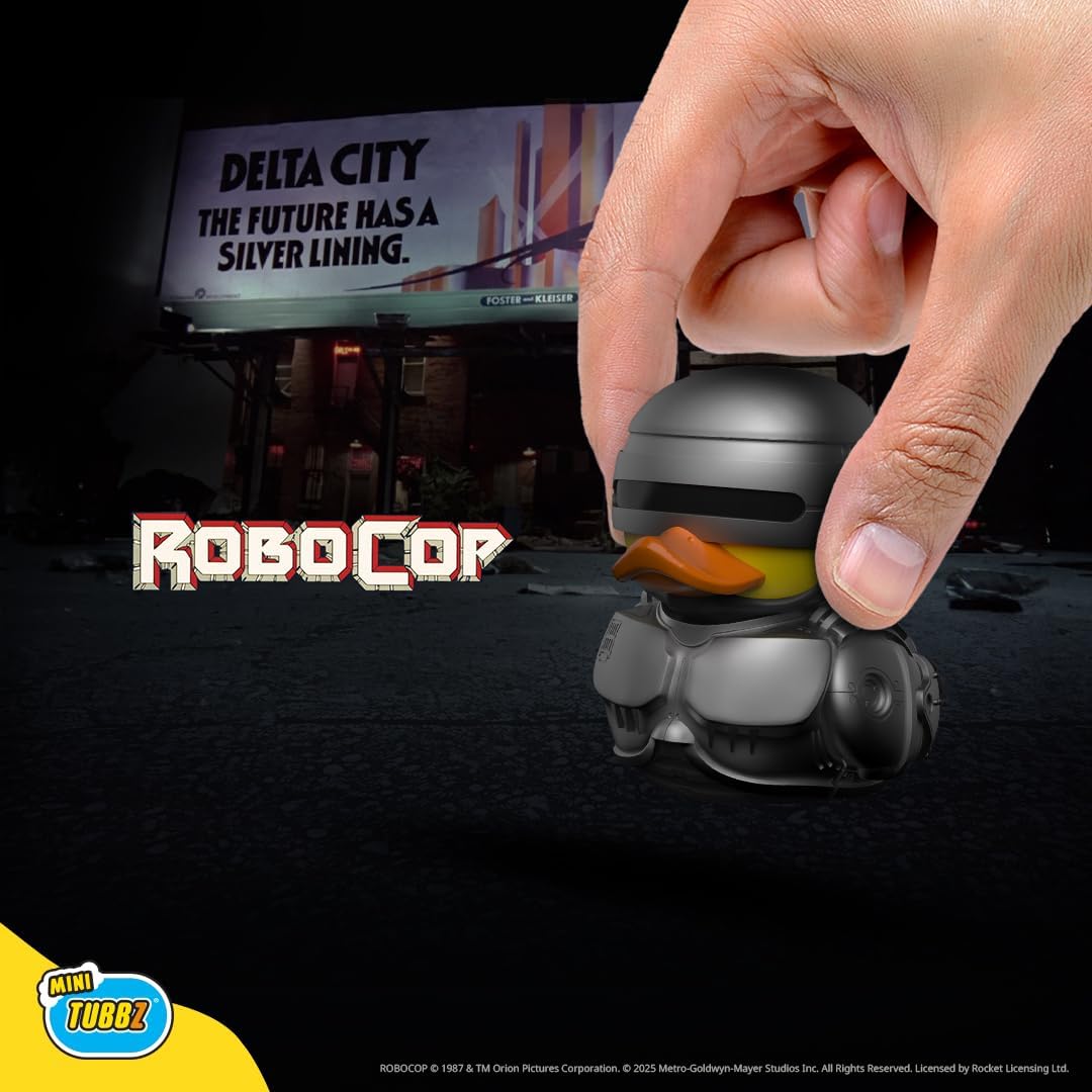 Tubbz Robocop Mini "Anatra Cosplay" Paperella Figure 9Cm