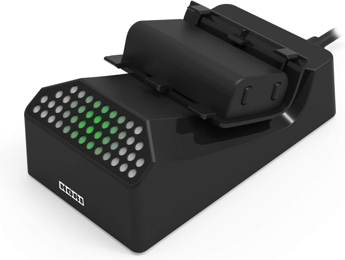 HORI Stazione Di Ricarica Xbox Series X/S Ufficiale Caricatore Controller Nuovo