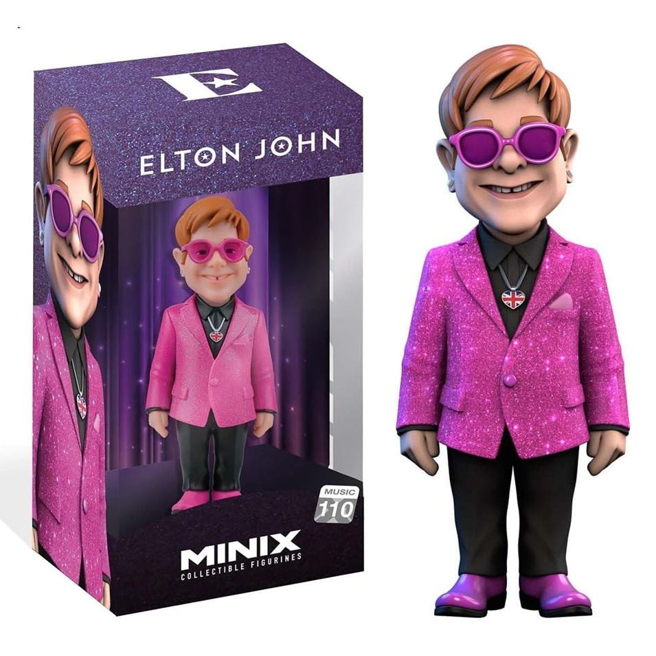 Minix - Elton John (Music 110) - Vinyl Figure 12Cm Statuetta Collezione Nuova