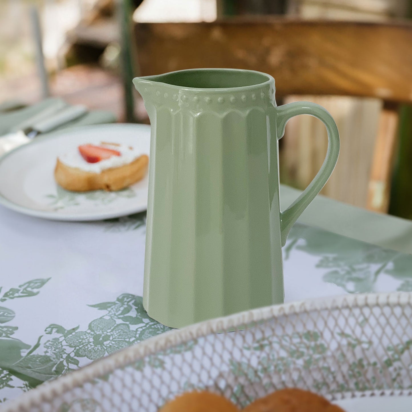 Brocca in porcellana Nuvole di Stoffa Sunday caraffa Shabby Chic Retrò 1LT 6200