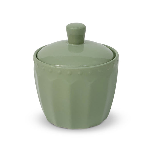 Zuccheriera in porcellana Nuvole di Stoffa Sunday Shabby Chic retrò rotonda 6204