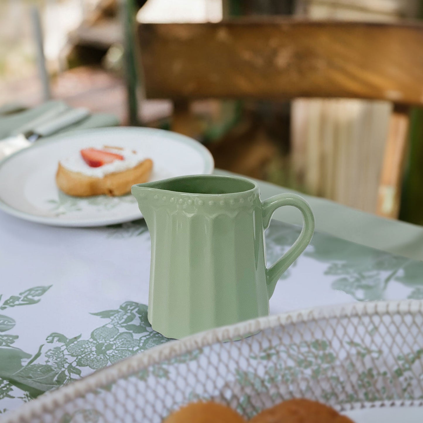 Lattiera in porcellana Nuvole di Stoffa Sunday Shabby Chic bricco retrò 6205