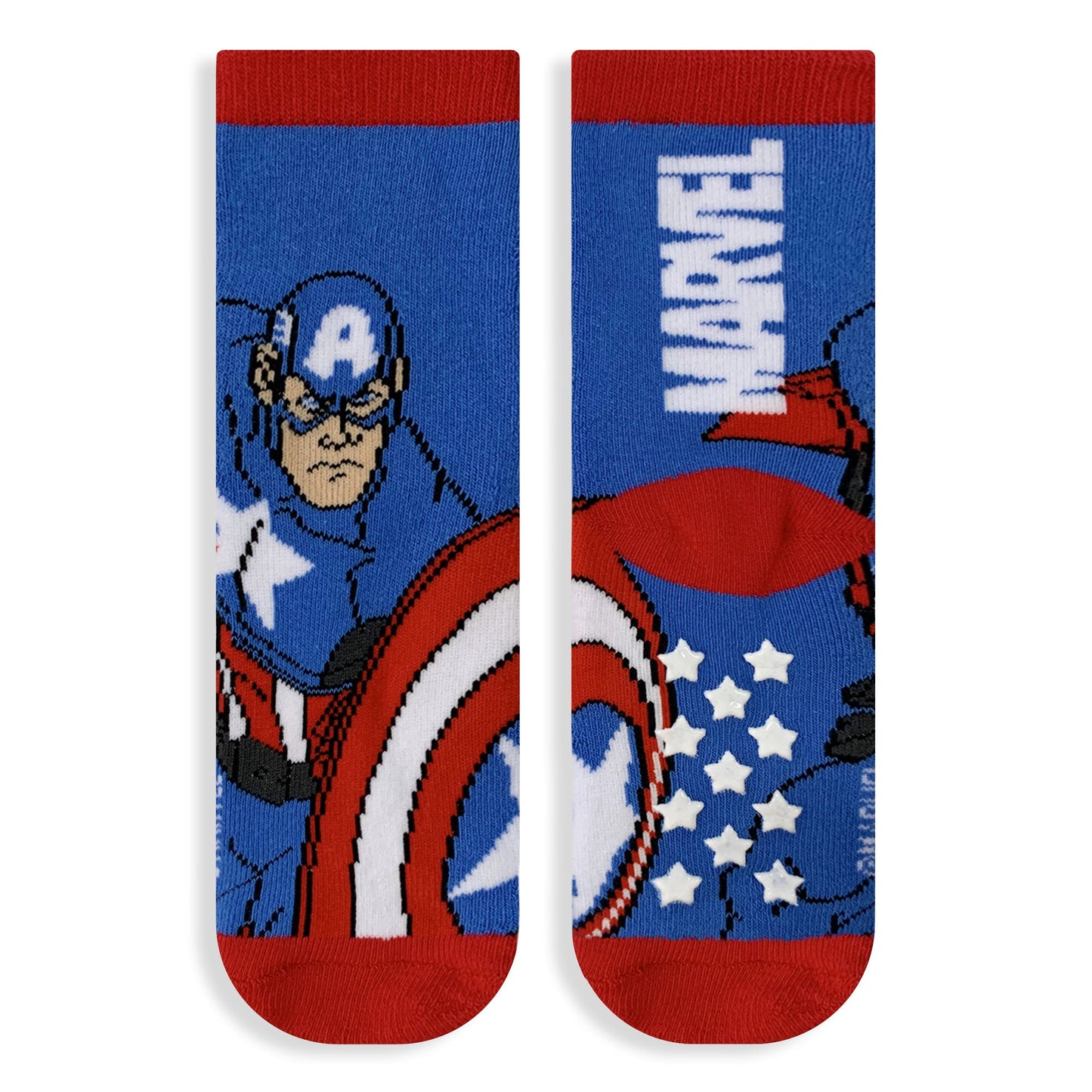 Calzini antiscivolo bambino Marvel Avengers in spugna di cotone invernale 6218