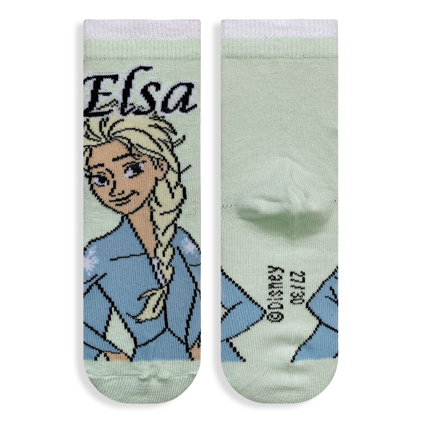 Calzini bambina Disney Frozen Elsa set 3 paia in cotone 6222
