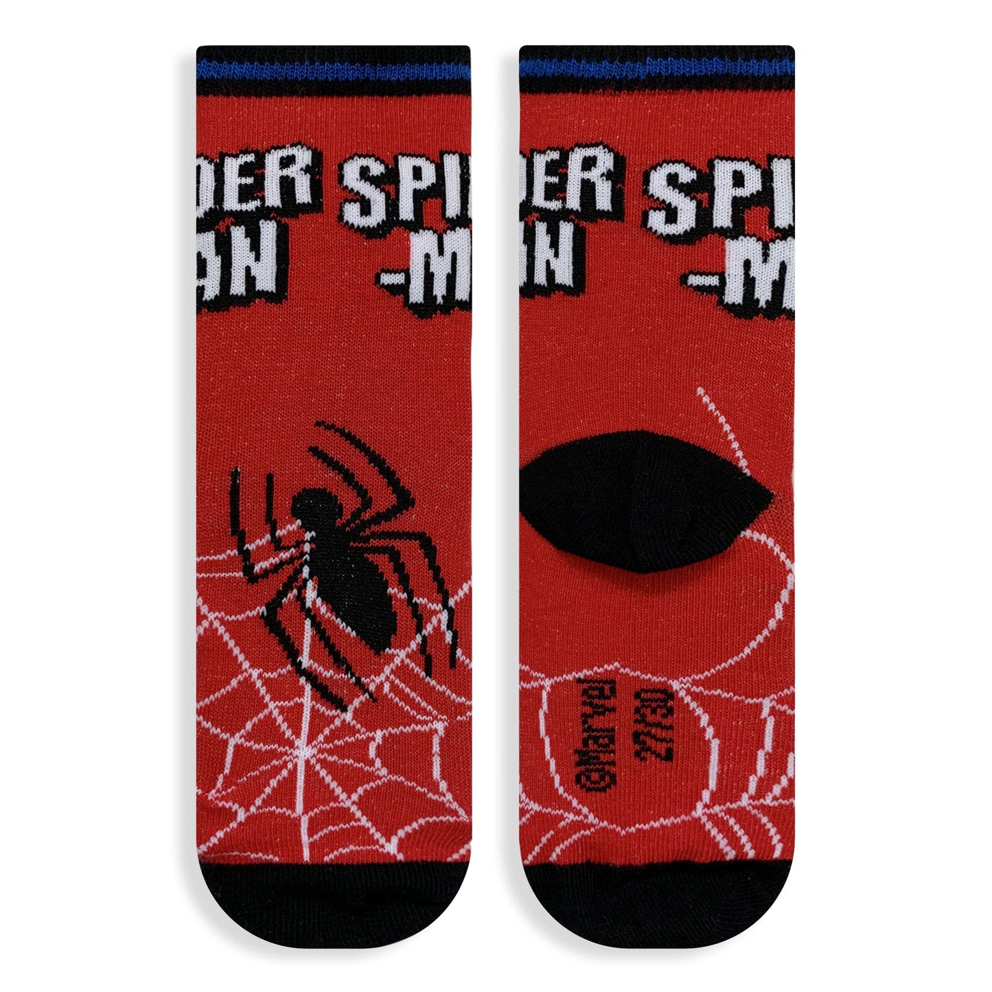 Calzini bambino Marvel Spiderman set 3 paia in cotone 6223