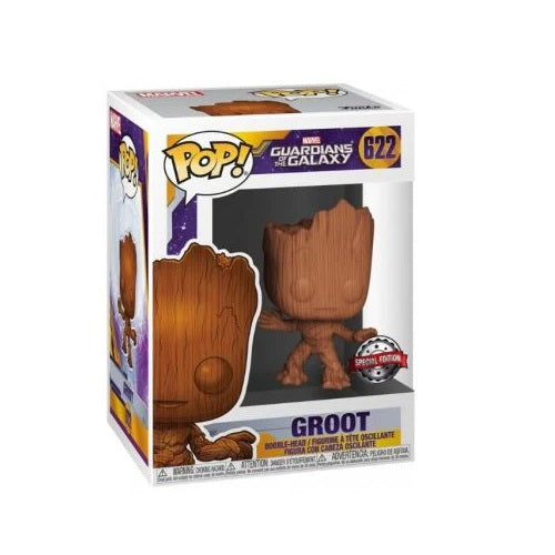 Funko Pop! Marvel Guardians Of The Galaxy (622) Groot Special Edition Figure 9Cm