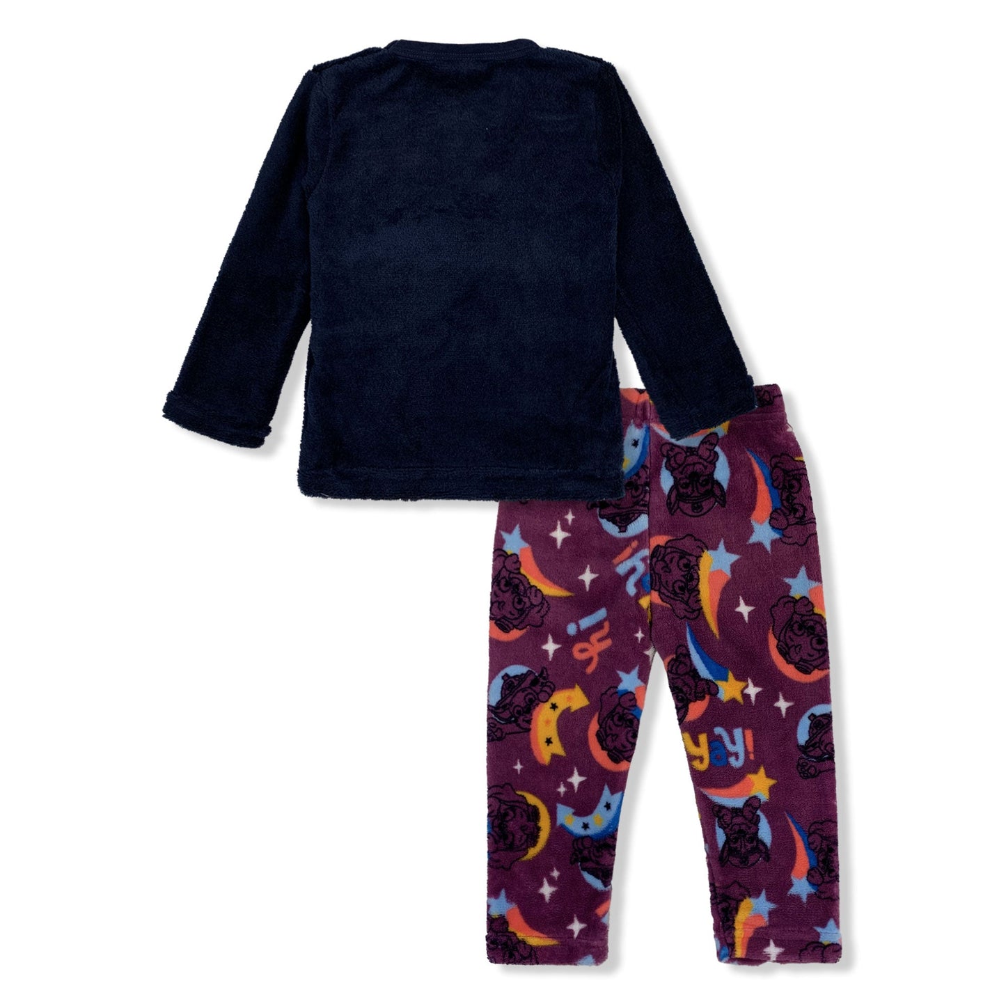Pigiama Paw Patrol lungo in pile per bambina maniche lunghe 6234
