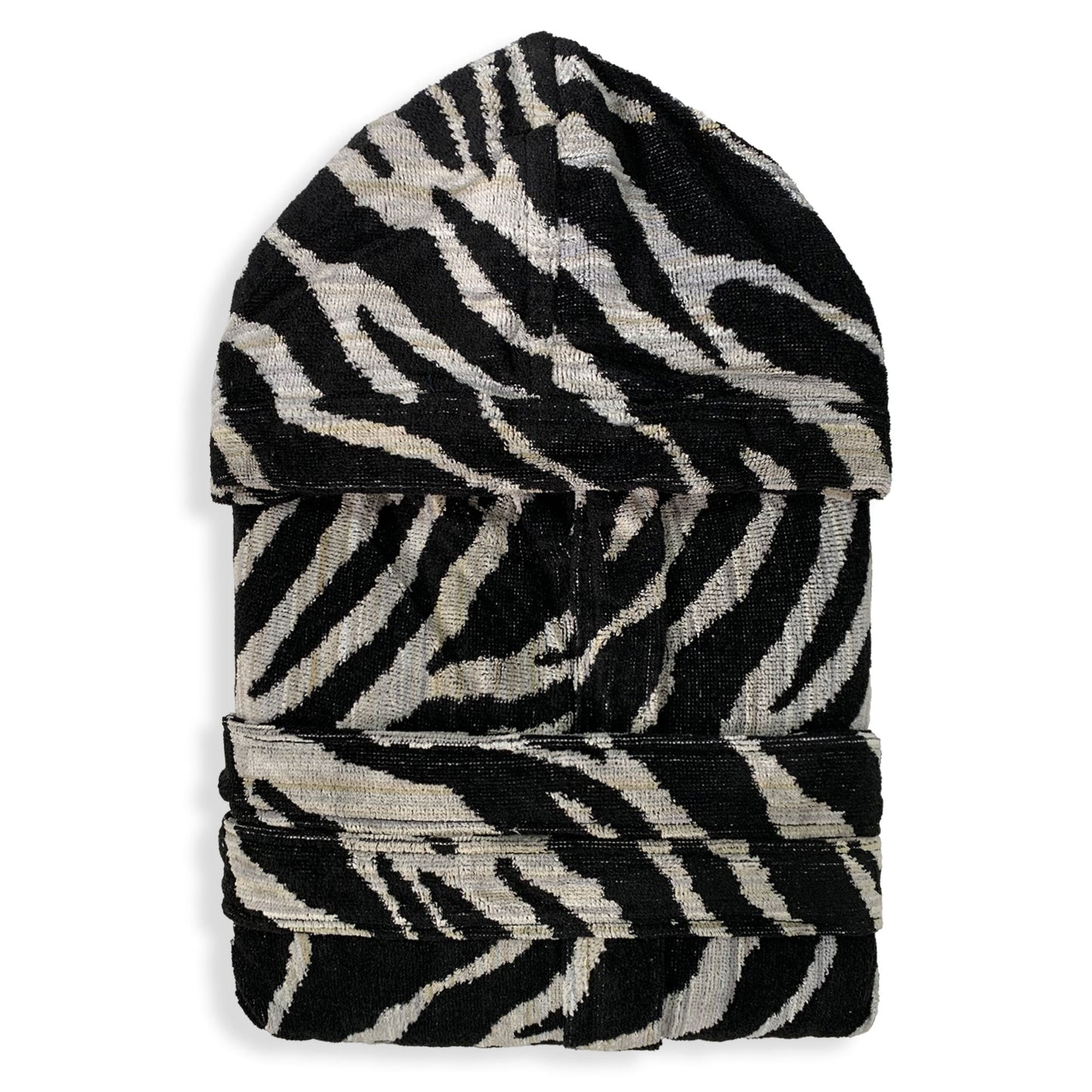 Accappatoio uomo in spugna velour cinigliato Sommaruga con cappuccio 6235