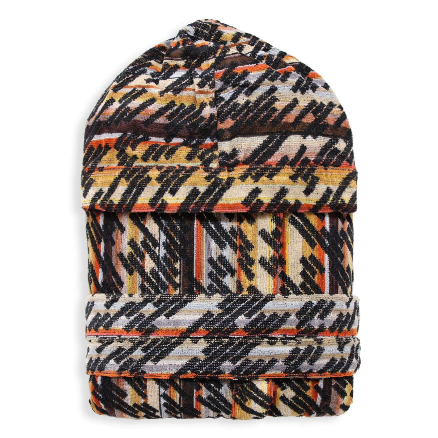 Accappatoio uomo in spugna velour cinigliato Sommaruga con cappuccio 6235