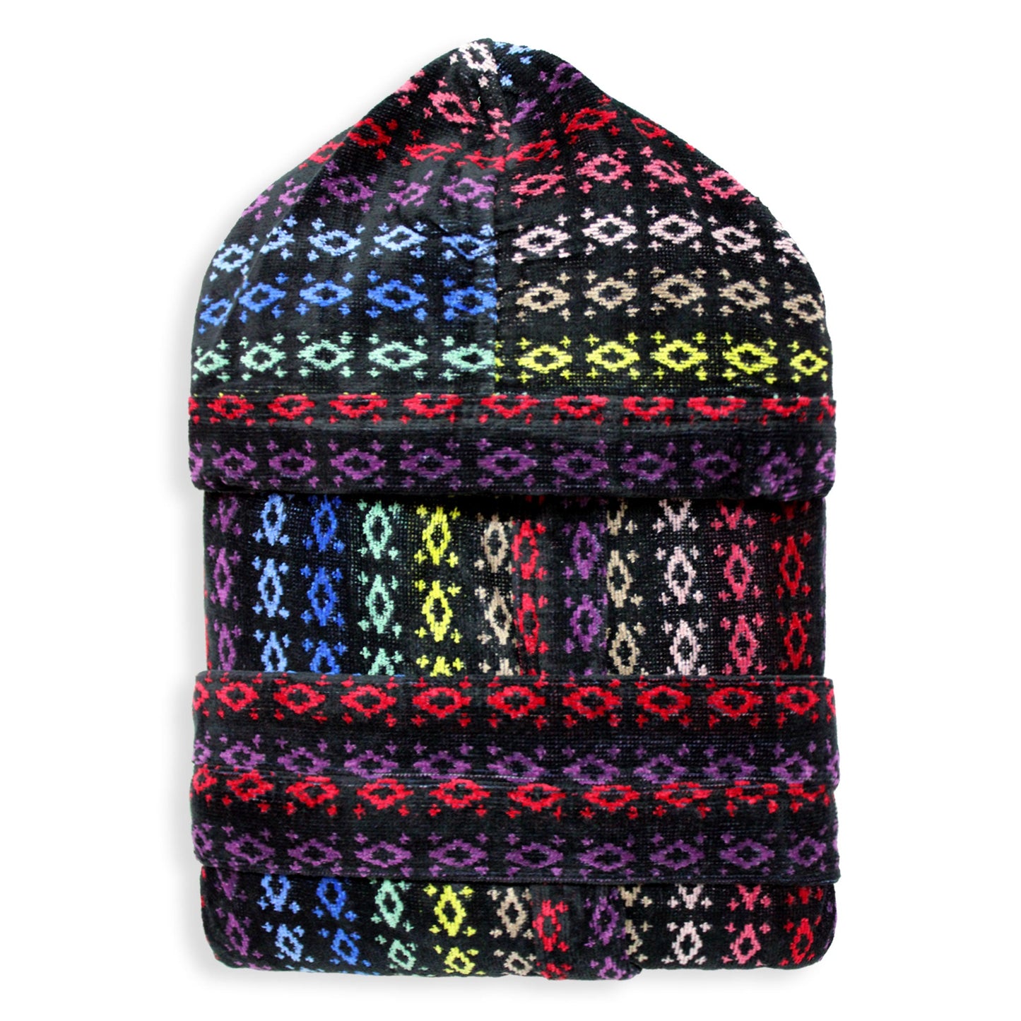 Accappatoio uomo in spugna velour cinigliato Sommaruga con cappuccio 6235