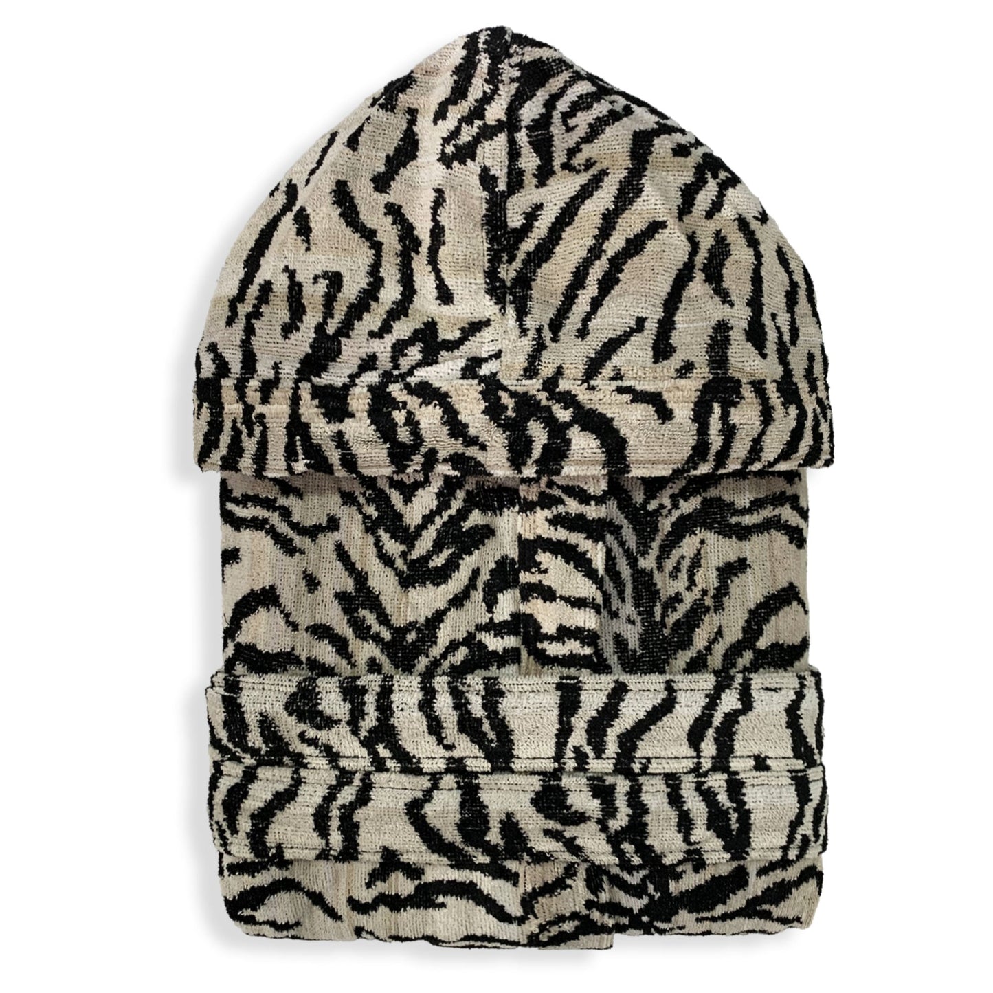 Accappatoio uomo in spugna velour cinigliato Sommaruga con cappuccio 6235