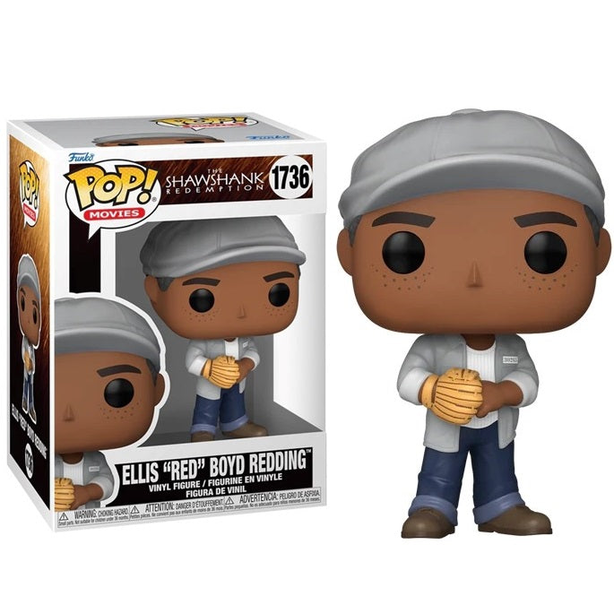Funko Pop! Movies Le Ali Della Liberta (1436) Ellis Redding Shawshank Redemption