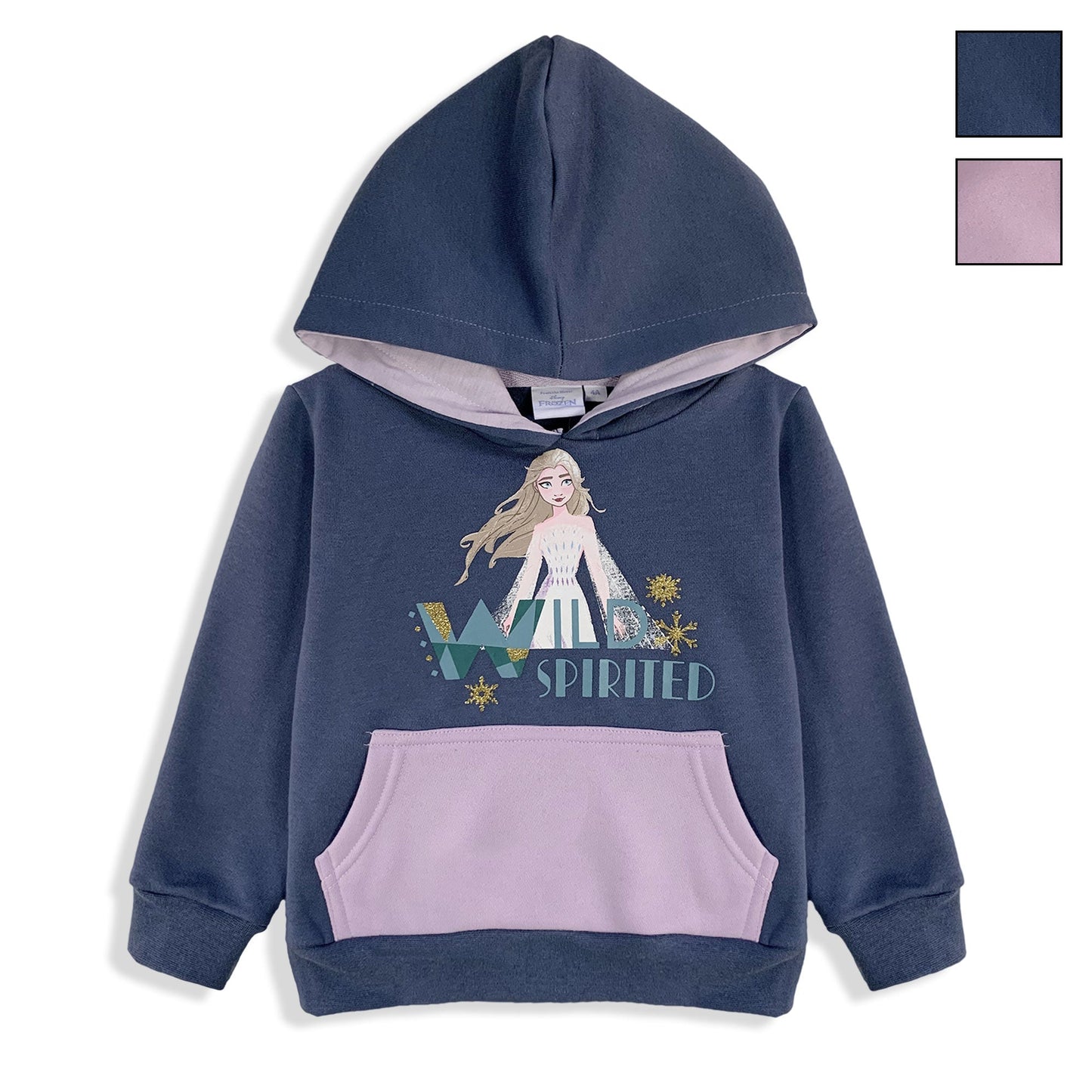 Felpa Disney Frozen Elsa per bambina con cappuccio a maniche lunghe bimba 6263