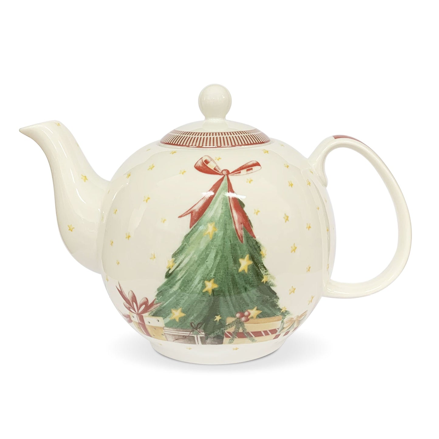 Teiera natalizia stile retrò di Nuvole di Stoffa Albero di Natale Carol 6290