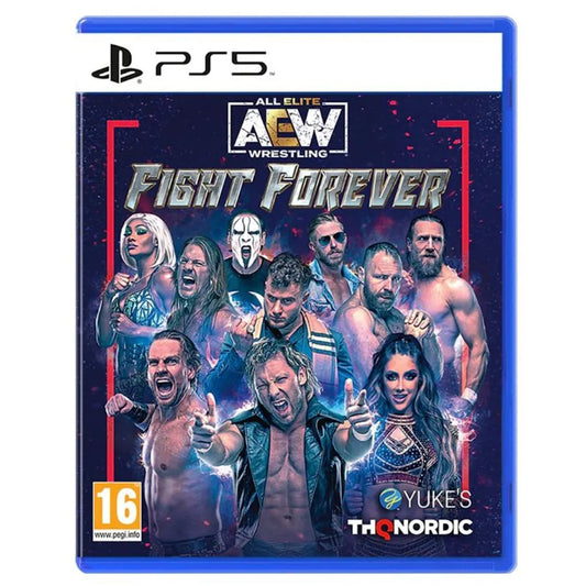 AEW Fight Forever PS5 Wrestling Game Italian EU Video Game PlayStation 5 WWE