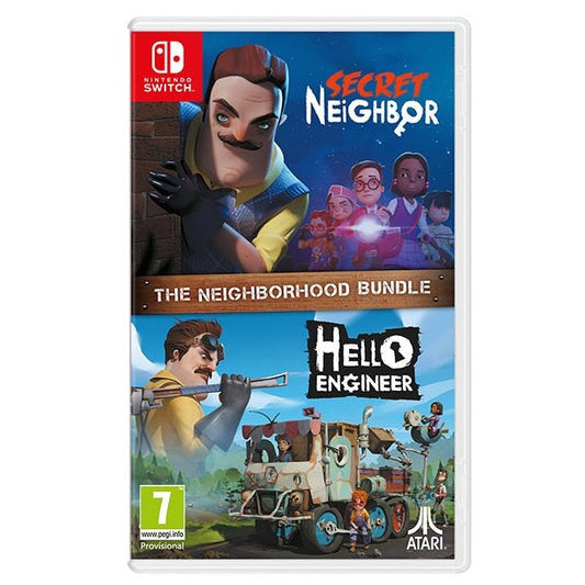 Secret Neighbor + Hello Engineer Nintendo Switch Bundle 2 Giochi Pal Eu It Nuovo