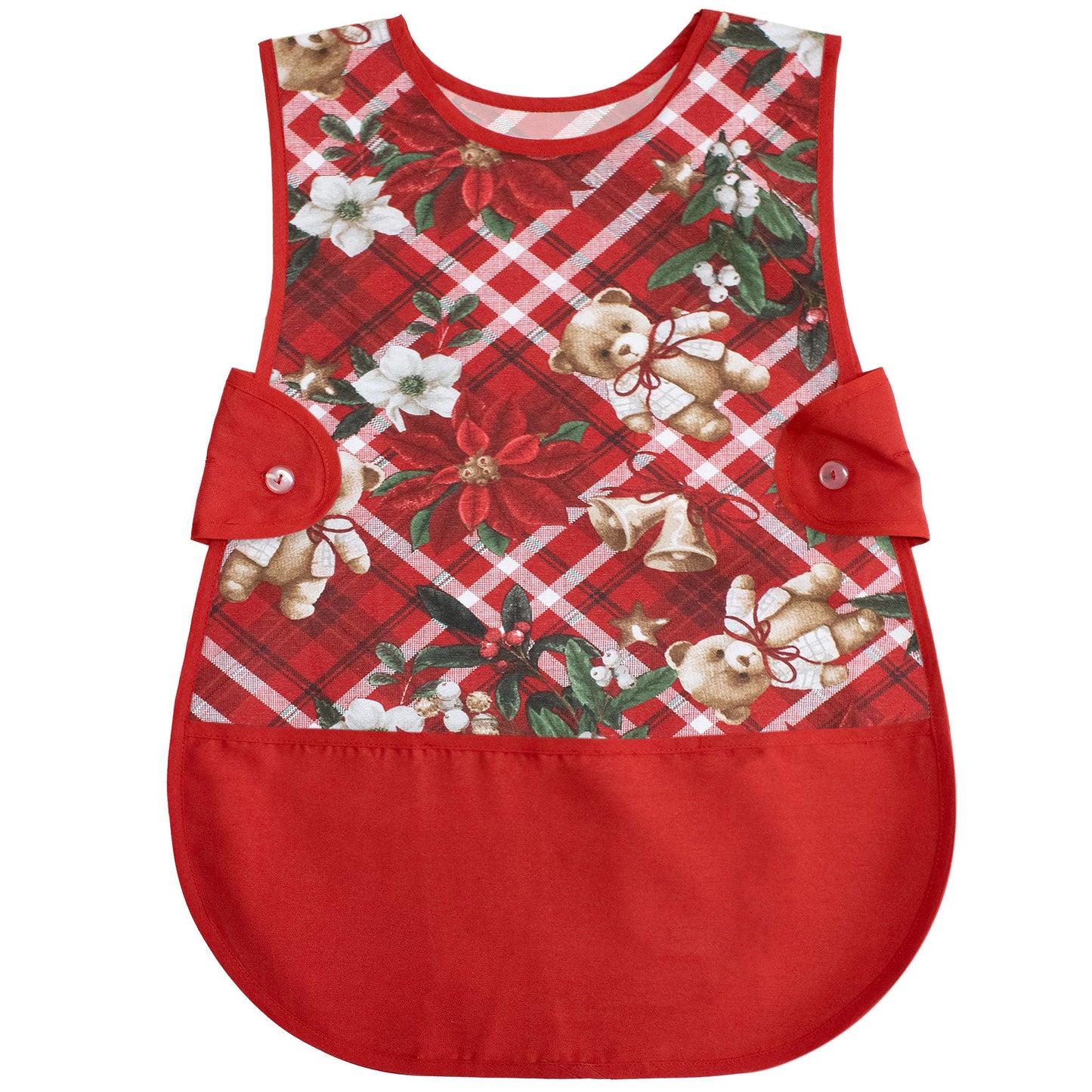 Grembiule da cucina Natalizio Casacca 100% Cotone Idea regalo Natale 6459