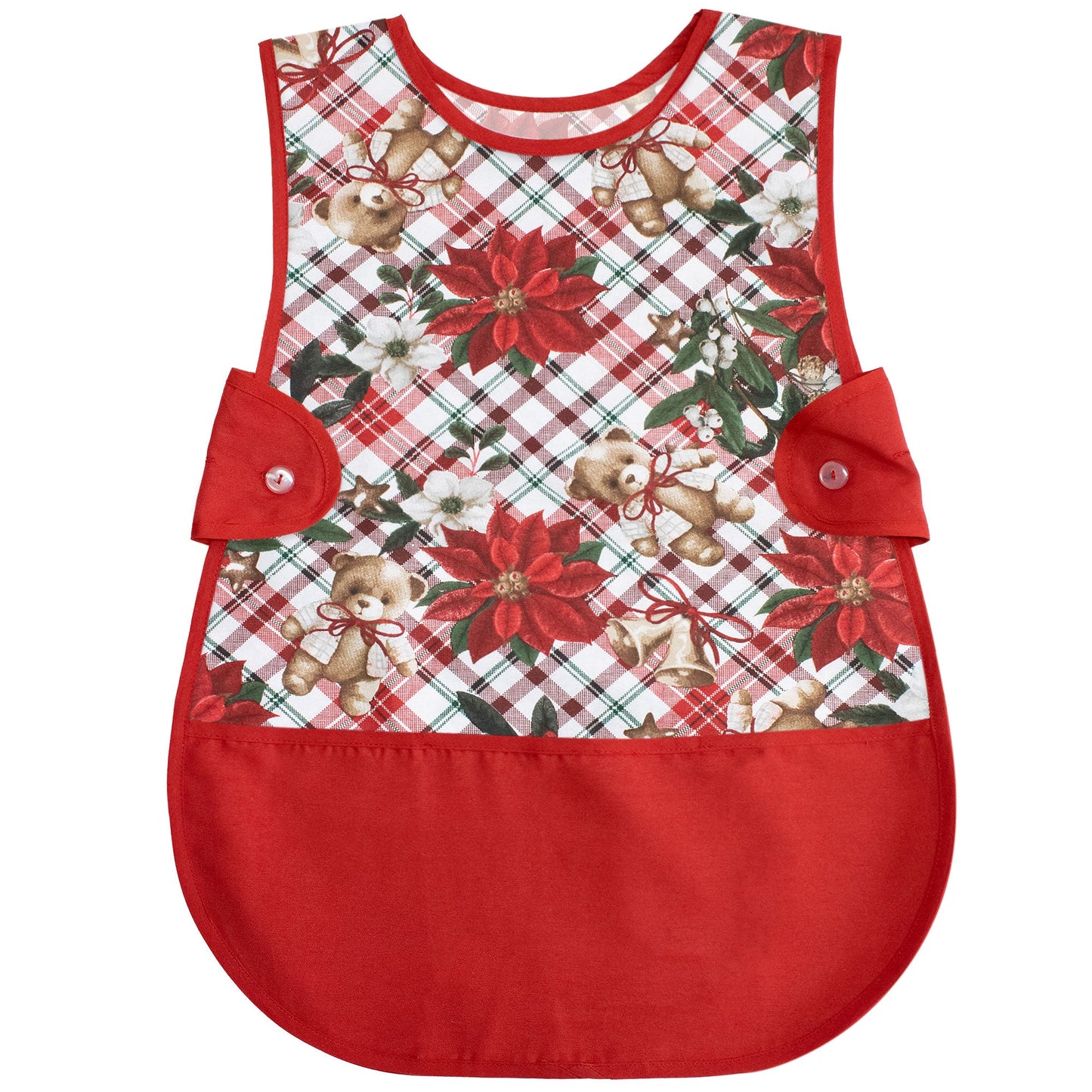 Grembiule da cucina Natalizio Casacca 100% Cotone Idea regalo Natale 6459