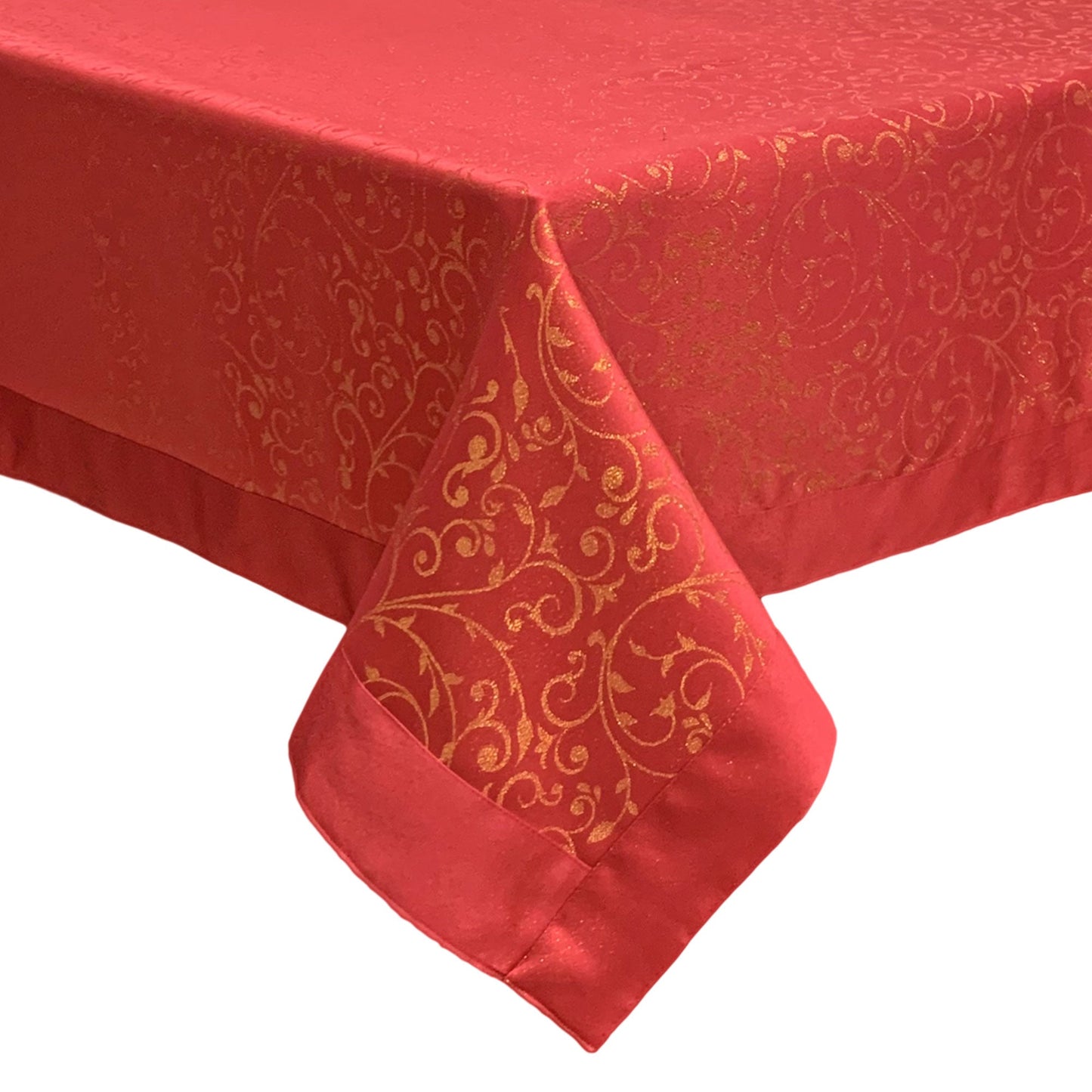 Tovaglia Natalizia lurex antimacchia idrorepellente Preziosa Home 18 posti 6525