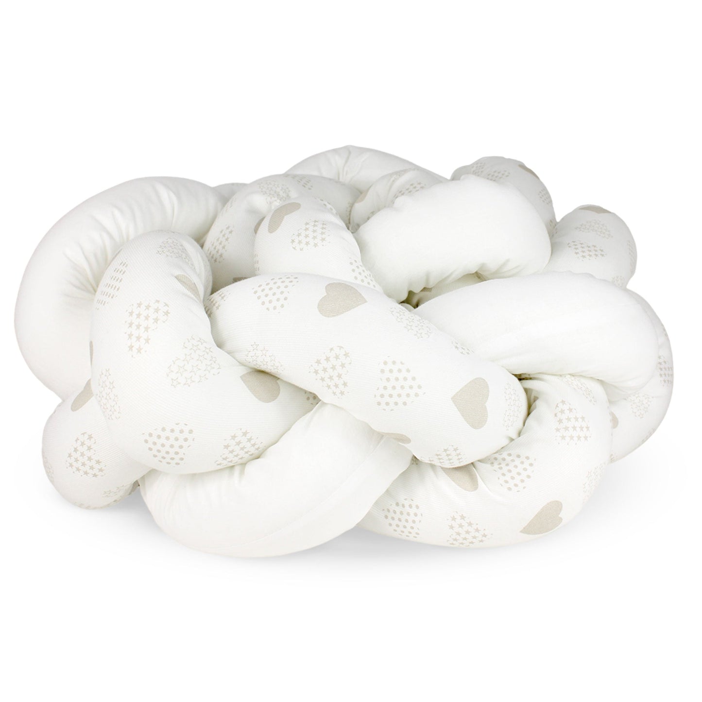 Paraurti per culla lettino intrecciato neonato treccia traspirante Cotone 6533