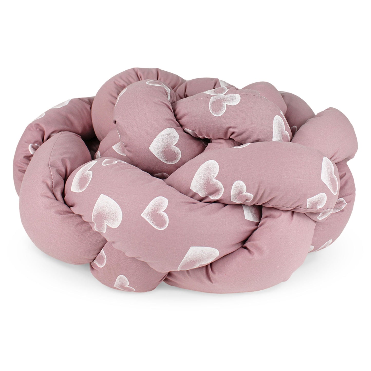 Paraurti per culla lettino intrecciato neonato treccia traspirante Cotone 6533