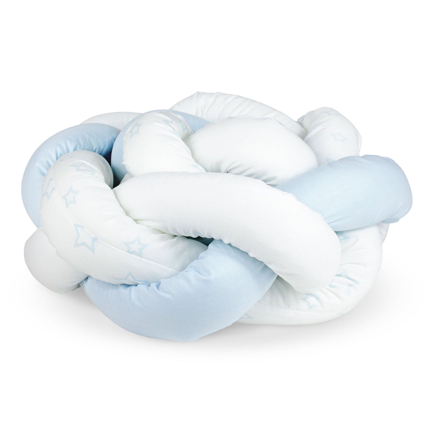 Paraurti per culla lettino intrecciato neonato treccia traspirante Cotone 6533