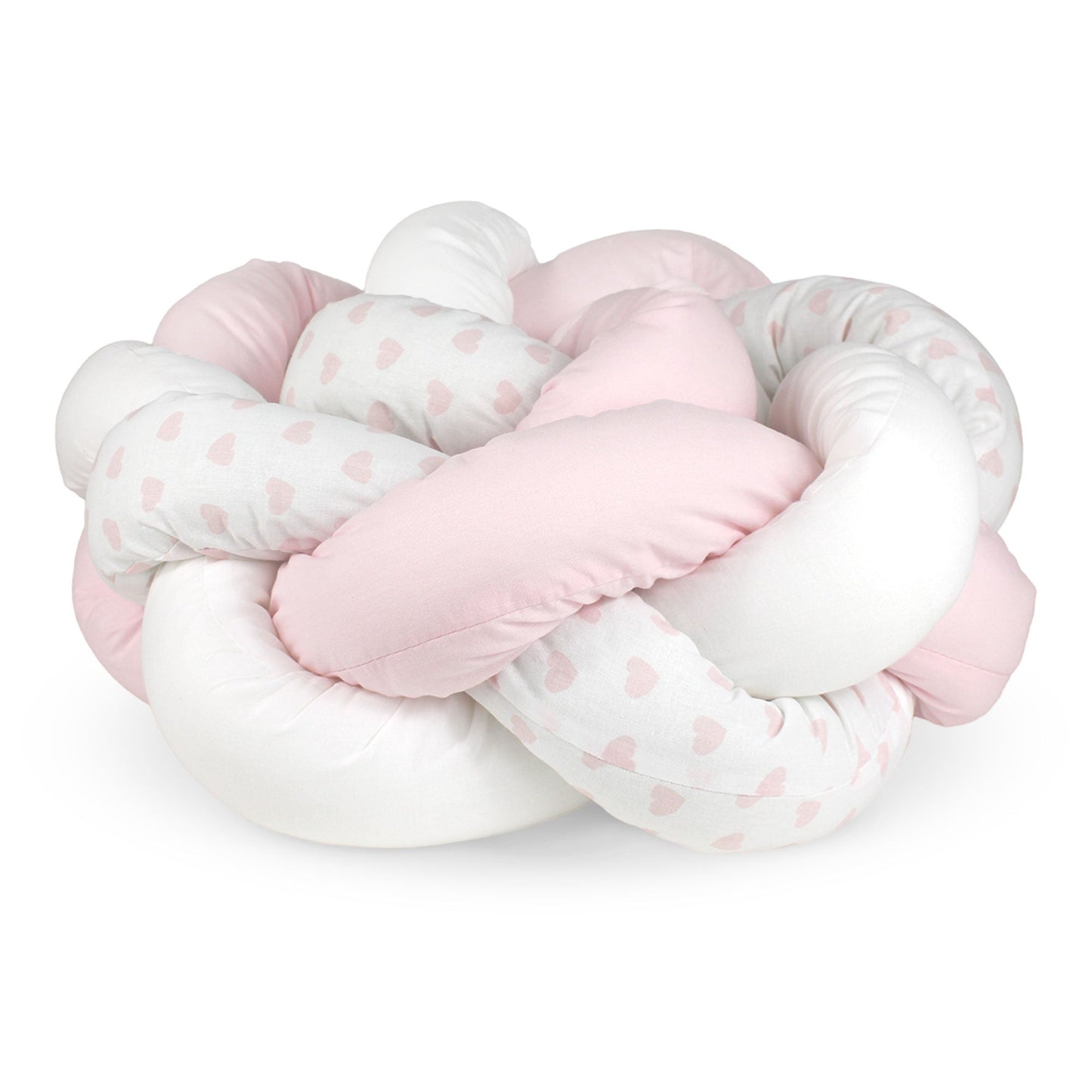 Paraurti per culla lettino intrecciato neonato treccia traspirante Cotone 6533