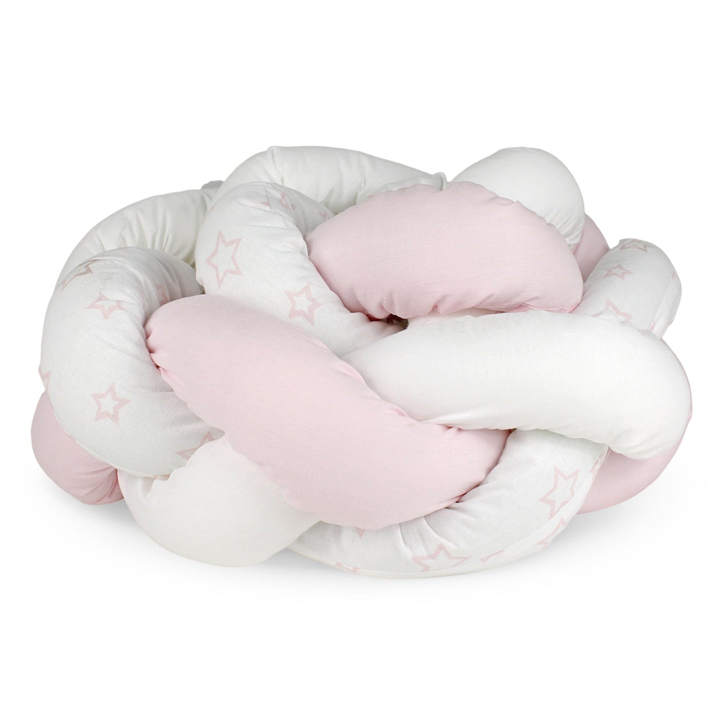 Paraurti per culla lettino intrecciato neonato treccia traspirante Cotone 6533