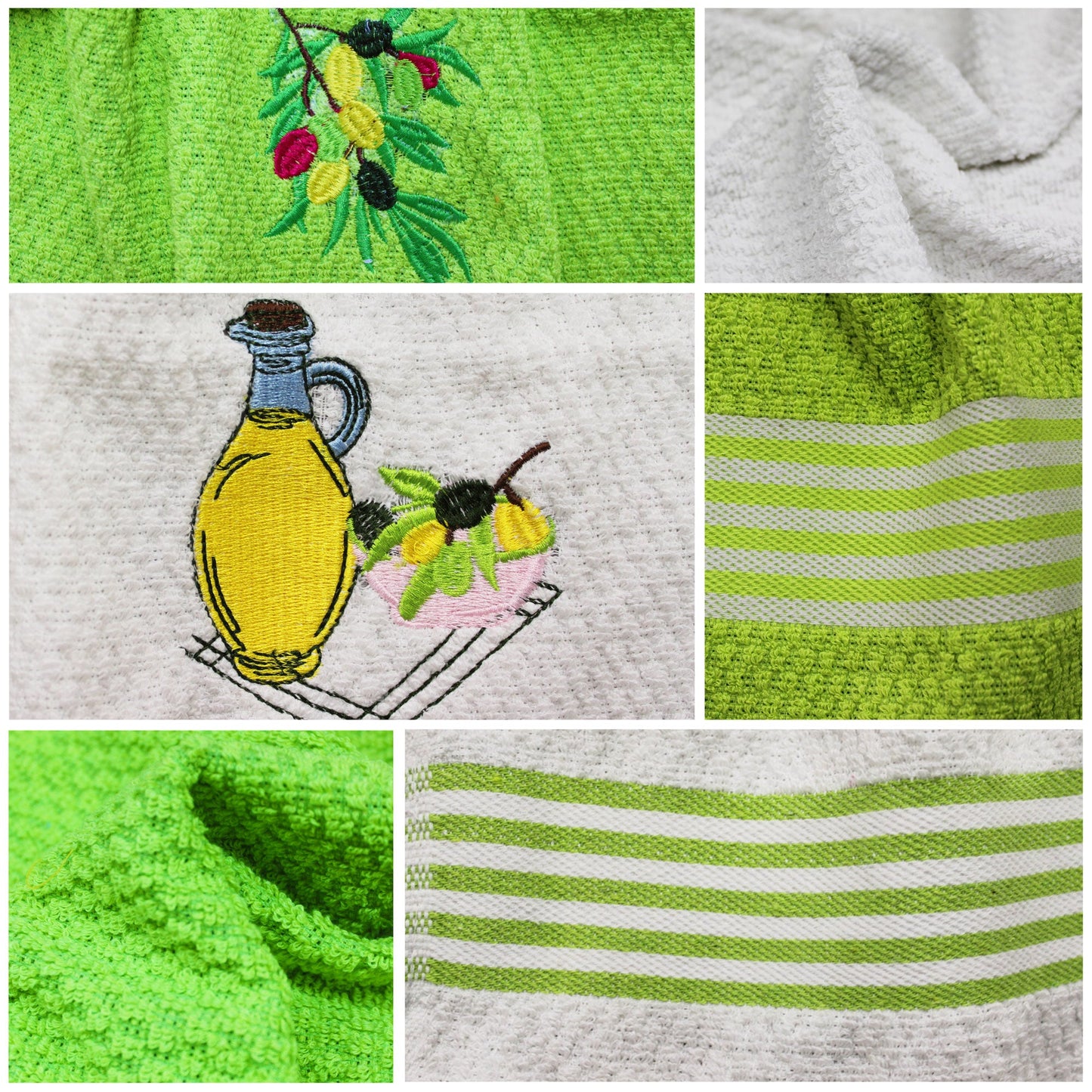 Set strofinacci da cucina Preziosa Home canovacci in spugna Jacquard Circus 6538