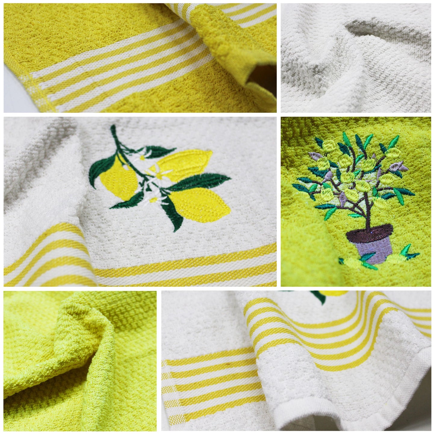 Set strofinacci da cucina Preziosa Home canovacci in spugna Jacquard Circus 6539