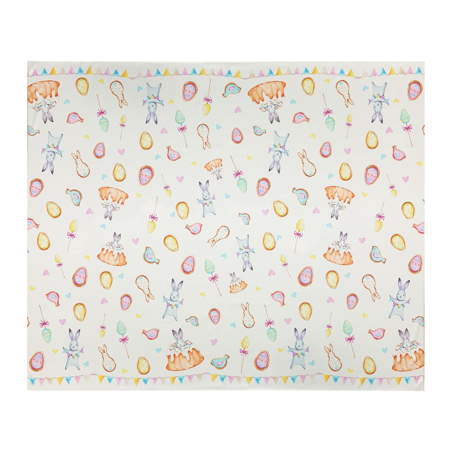 Copritavolo Pasquale tovaglia antimacchia Pasqua 6 posti 6565