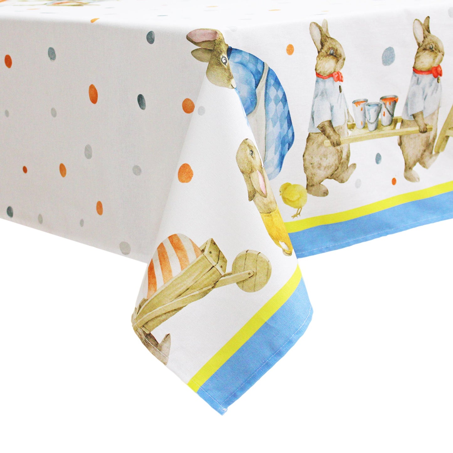 Copritavolo Pasquale Maestri Cotonieri tovaglia Pois 12 posti in cotone 6574