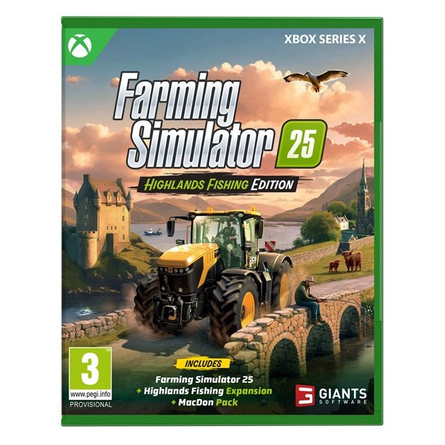 Farming Simulator 25: Highlands Fishing Edition Xbox Series X Gioco Italiano