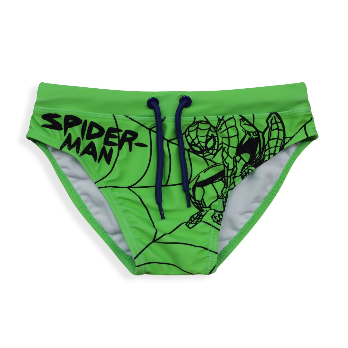 Costume da bagno bambino Marvel Spiderman mutandina slip fluo mare bimbo 6631