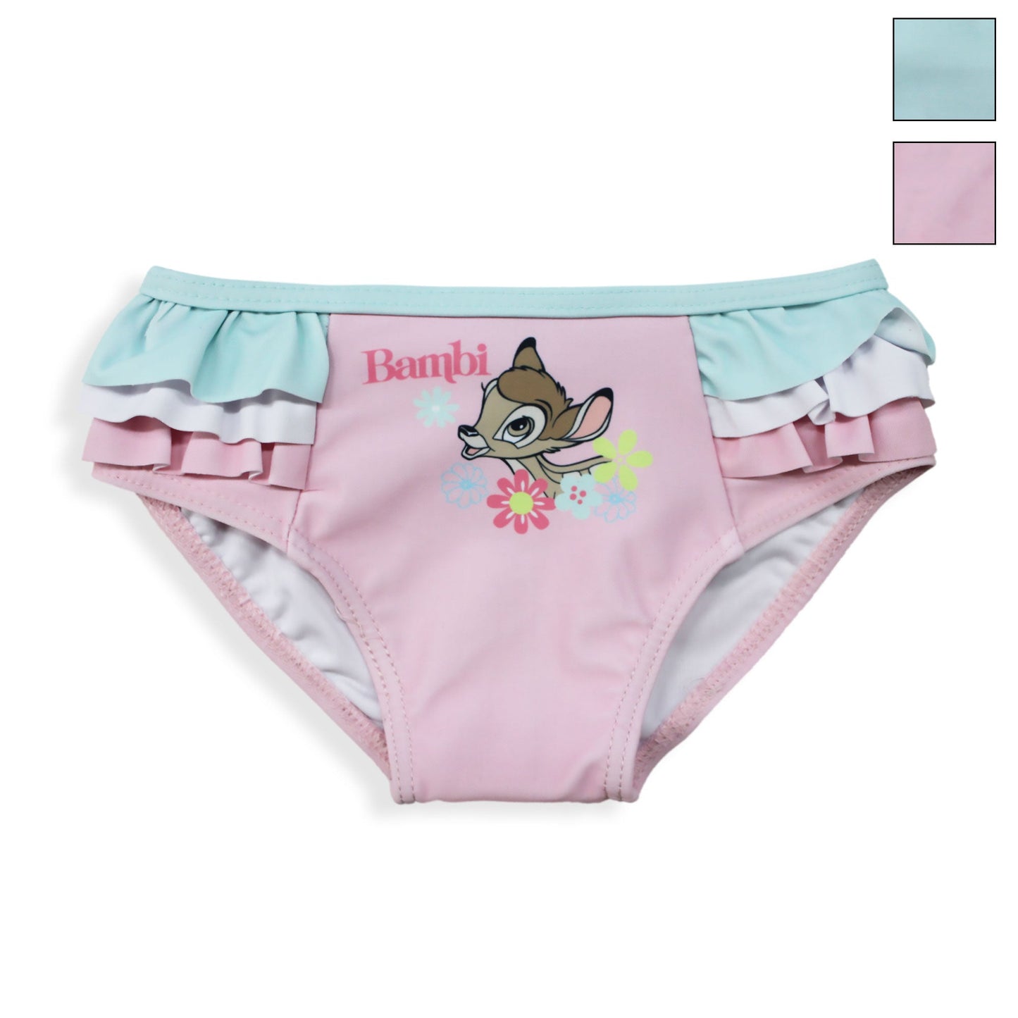 Costume da bagno slip mare per neonato bambina Disney Bambi bimba 6654