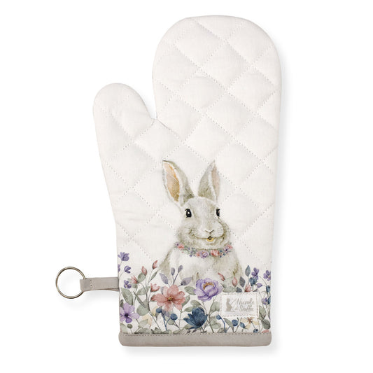 Guanto da forno Pasquale Nuvole di Stoffa Bunny Shabby Chic decoro pasqua 6691