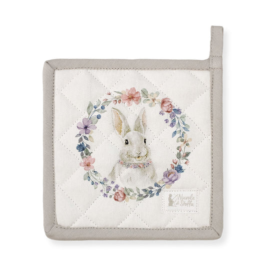 Presina da forno Pasquale Nuvole di Stoffa Bunny Shabby Chic decoro pasqua 6692