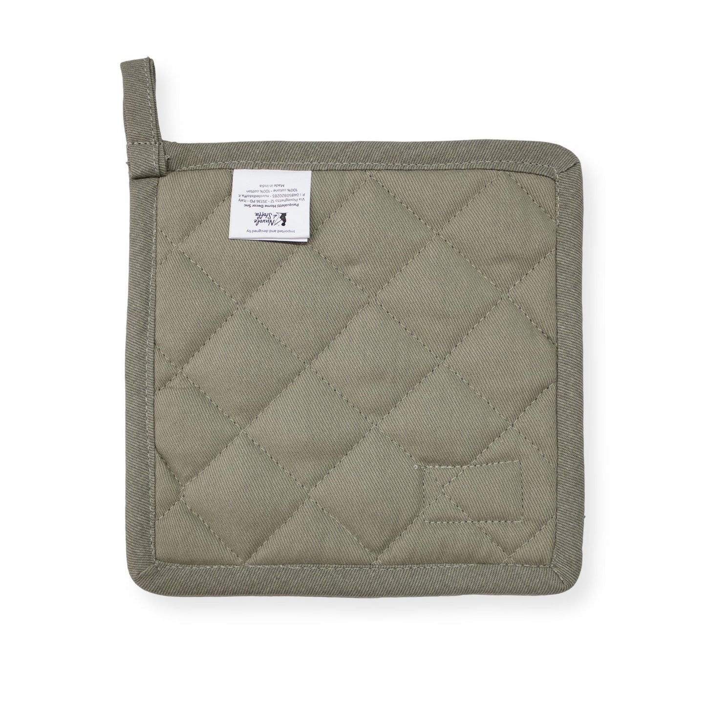 Presina da forno Nuvole di Stoffa Herbarium fiori Shabby Chic in cotone 6726