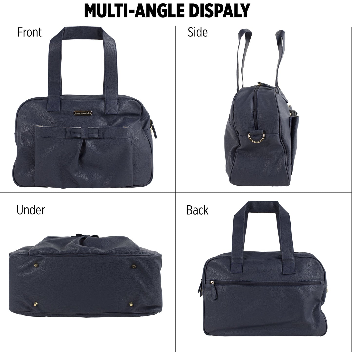 Set Borsa fasciatoio per nascita Neonato Nazareno Gabrielli in ecopelle 6740