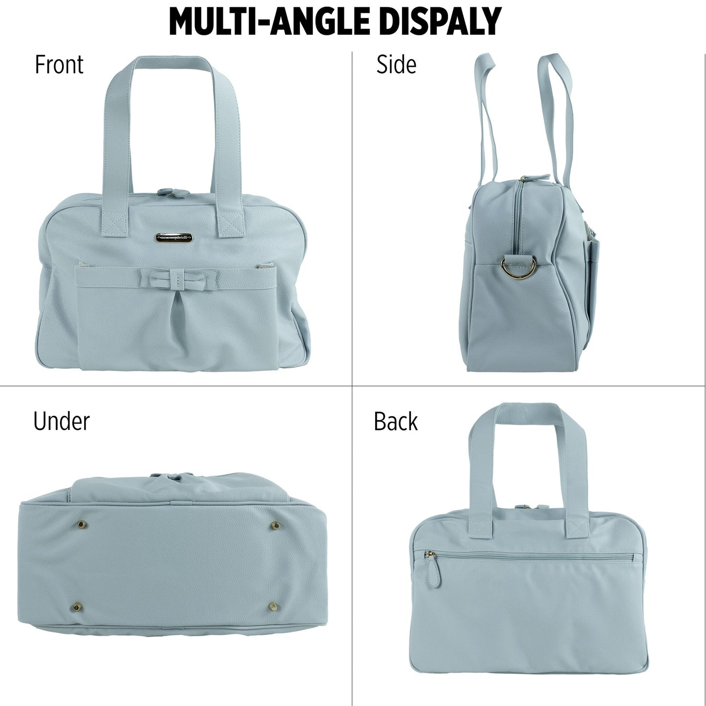 Set Borsa fasciatoio per nascita Neonato Nazareno Gabrielli in ecopelle 6740