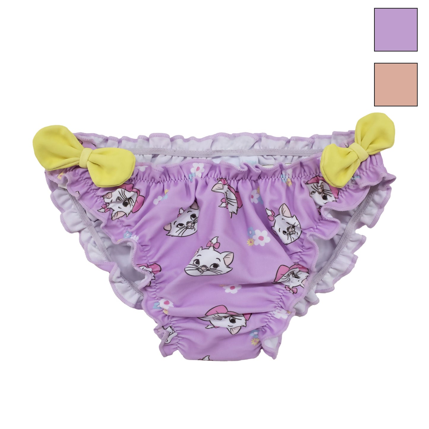 Costume da bagno Disney Aristogatti Minou Marie slip mare neonato bambina 6771